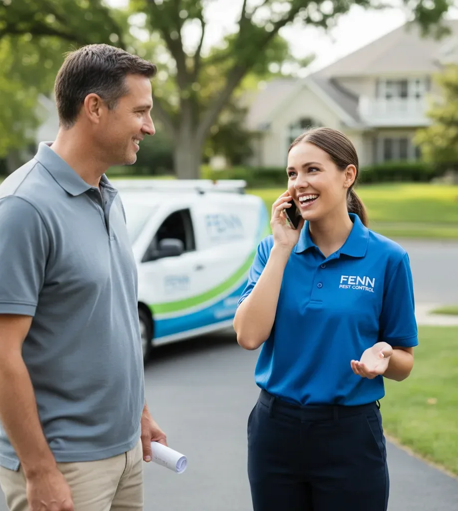 Fenn Pest Control customer support in Mooers